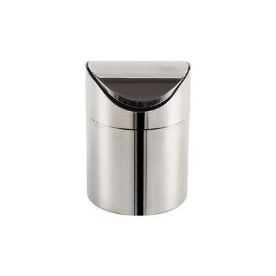 Macaw Stainless Stell Table Dustbin 12 X 16.5Cm