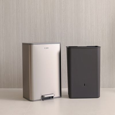 Eko Marina S.S.50L Step Bin Matt Finish