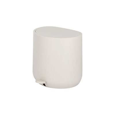 Falcon PP Dustbin W.Inner Bucket Beige 5Liter 24X27X26Cm