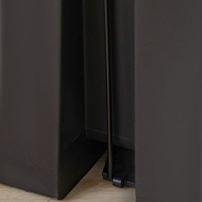 Eko Hana Plastic Pedal Bin 70L Black