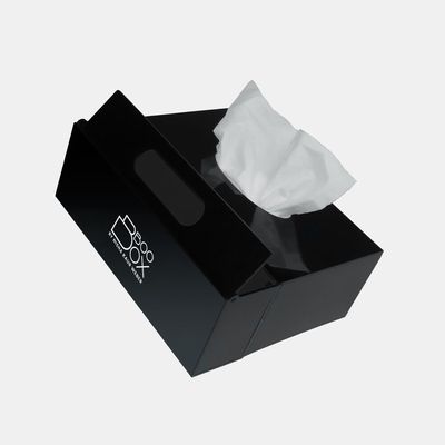 The Boobox Smart Tissue Box Black 23Cm X 19Cm X 8.5Cm