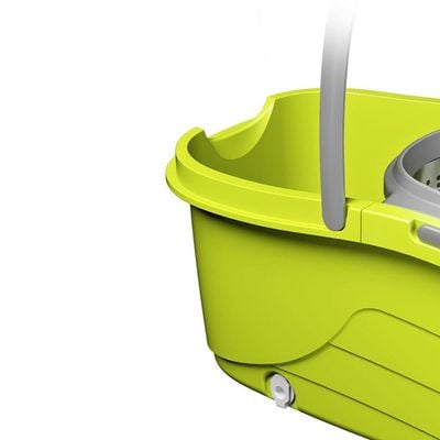 Harmony Mop Bucket With Two Mop Refill White 47X28X27Cm 