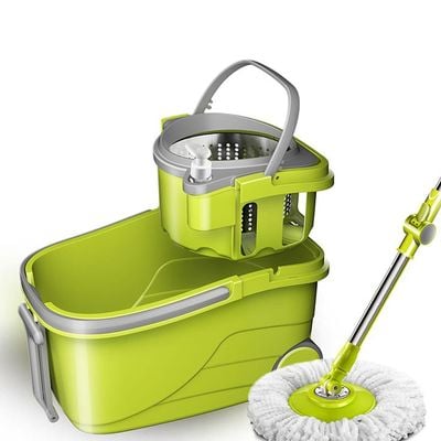 Harmony Mop Bucket With Two Mop Refill White 47X28X27Cm 