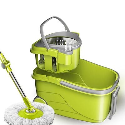 Harmony Mop Bucket With Two Mop Refill White 47X28X27Cm 