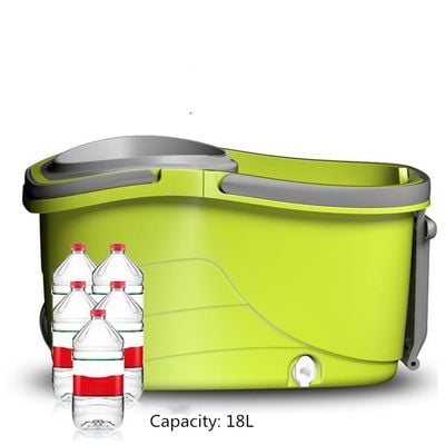 Harmony Mop Bucket With Two Mop Refill White 47X28X27Cm 