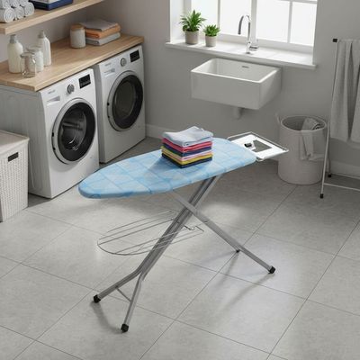 Adelyn Ironing Board W.Cotton Cover 7 Gears 110X33X88Cm
