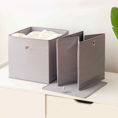 Magnus Closet Drawer Organizer Grey 30X30X30Cm 