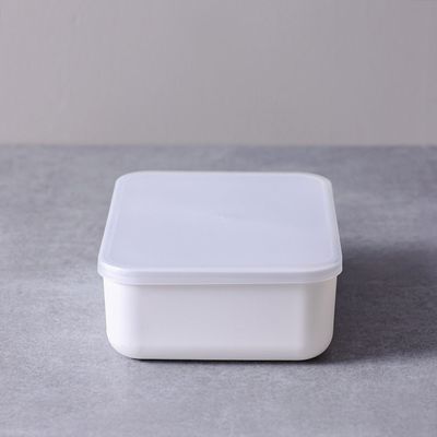 Magnus Plastic Organizer With Lid White 26.5X18.5X8.5Cm 