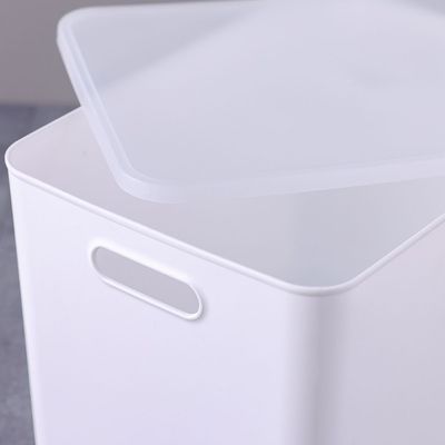 Magnus Plastic Organizer With Lid White 36.5X26.5X24.5Cm 