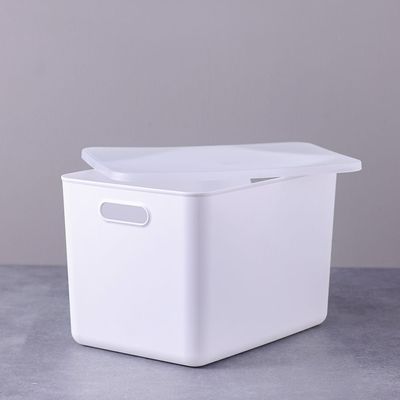 Magnus Plastic Organizer With Lid White 36.5X26.5X24.5Cm 