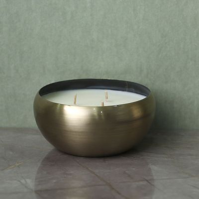 Amara Iron Candle - Blossoming Flowers 