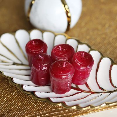 Amara Votive Candles - Set of 6 - Berry - 45 gm 