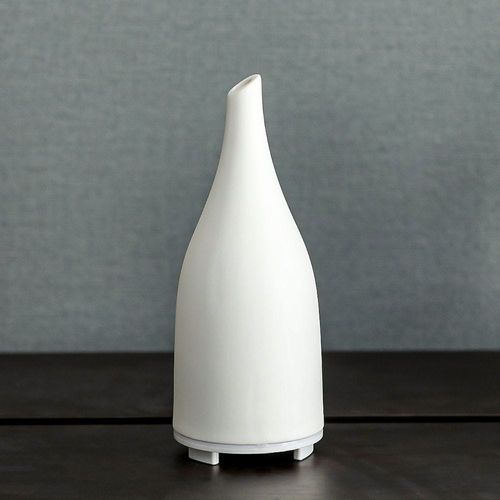 Tulip Ceramic Aroma Electric Diffuser - White - 130 ml
