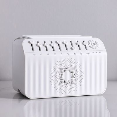 Tulip Aroma Diffuser With Speakers 200Ml,100 Squre Meter Coverage White 19X10X12.8Cm 