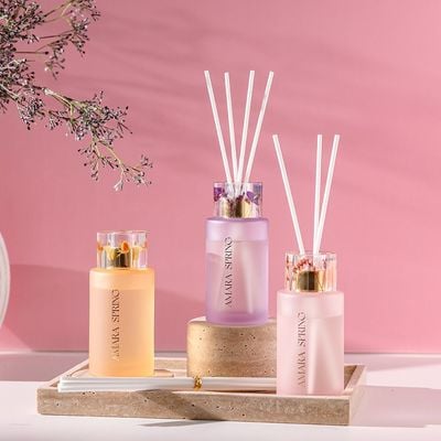 SS24-AMARA Reed Diffuser With Dried Flowers Rose 180ML (MS.J231004-D)