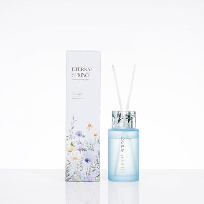 SS24-AMARA Reed Diffuser With Dried Flowers Santal 180ML (MS.J231004-E )