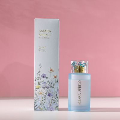 SS24-AMARA Reed Diffuser With Dried Flowers Santal 180ML (MS.J231004-E )