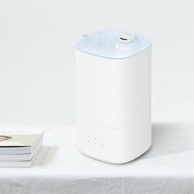 Tranquil Top Filling Cool Mist Humidifier With Ultrasonic Technology And 7 Color Night Light 4L White