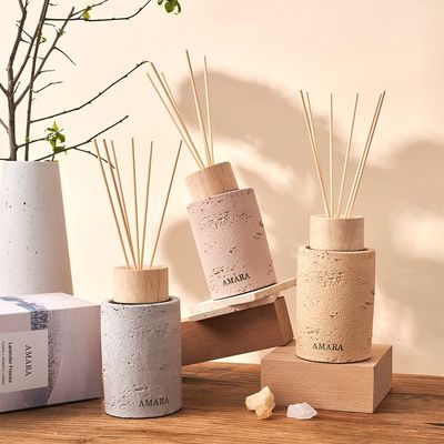 SS25 Amara Mason Reed Diffuser Sakura-Zen 10.3X10.3X28.8Cm 200Ml
