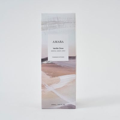 SS25 Amara Mason Reed Diffuser Vanilla-Clove 10.3X10.3X28.8Cm 200Ml