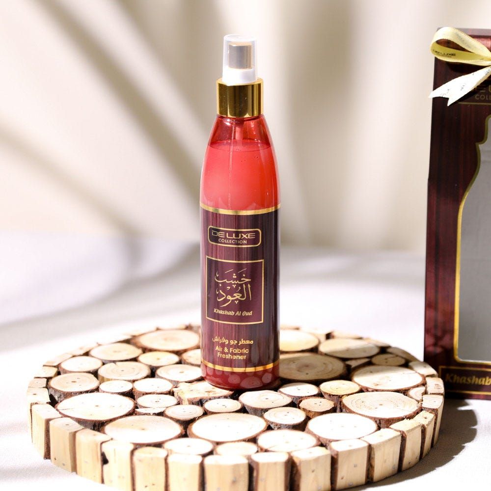 Buy DELUXE KHASHAB AL OUD 250ML AIR & FABRIC FRESHENER DEL31125016 Online Danube Home UAE