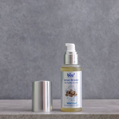 Blu Breez Ionic Air Purifier Aroma Oil - Wild Oud  100 Ml.