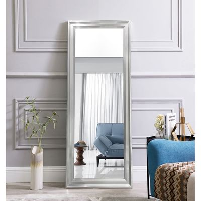 Alayna Mirror Frame Silver 61x183Cm 