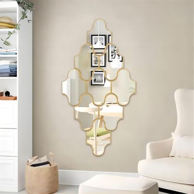 Alayna Mirror Frame 9PCS Set Gold 28x18.5Cm 