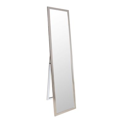 Petite Standing Mirror Silver 30x150cm 