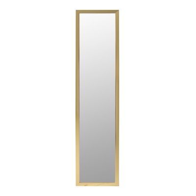 Petite Standing Mirror Gold 30x150cm 