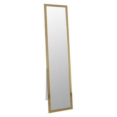 Petite Standing Mirror Gold 30x150cm 