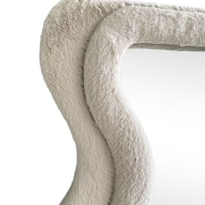 Aw24 Mio Tufted Curvy Lines Mirror 66X160Cm