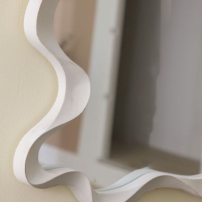 Aw24 Mio Amoeba Mirror White 64X80Cm