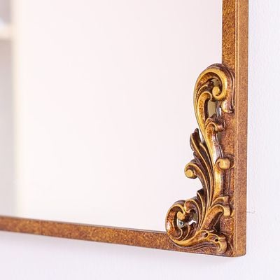 Aw24 Mio Ornate Rectangular Mirror 98X72.5Cm