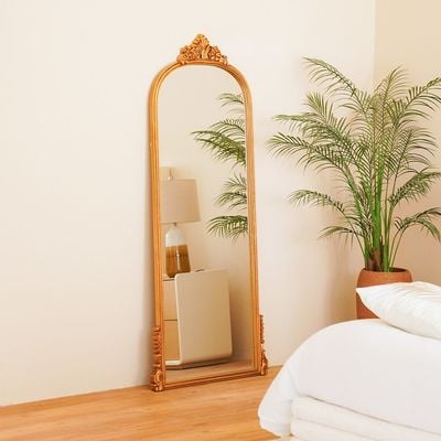 Aw24 Mio Ornate Leaner Mirror 75.5X173Cm