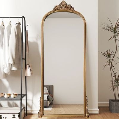 Aw24 Mio Ornate Leaner Mirror 75.5X173Cm