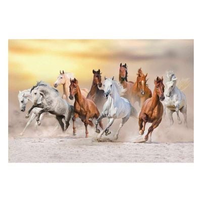 Lorena Horses Canvas Multi 60x90x2cm M1008-horse