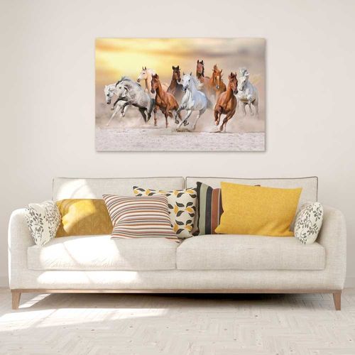 Lorena Horses Canvas Multi 60x90x2cm M1008-horse
