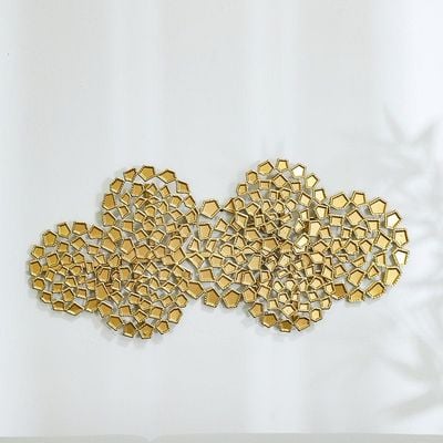 Stolpa Metal Wall Decor Gold 106 x 6 x 47.6 Cm