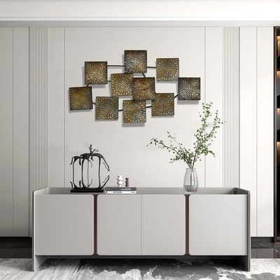 Stolpa Metal Wall Decor Gold 109 x 5 x 60.9 Cm