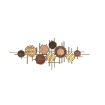 Alayna Round Star Metal Wall Decor Multicolor 106.6X2.5X43.1Cm