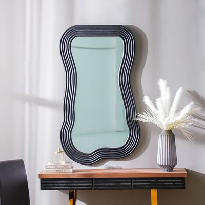 Petite Wall Mirror Black 69X3X120Cm 