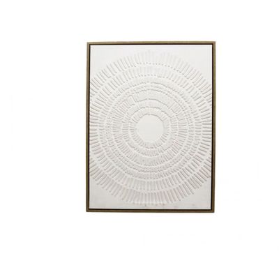 Palladir Primitive Art Canvas with Plaster 60X80Cm Palladir Primitive Art Canvas with Plaster 60X80Cm