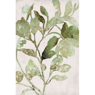 Palladir Oil Handpainted Floral Canvas With Frame 60x90Cm 