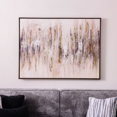 Palladir Oil Handpainted Abstract Canvas With Frame 120x90Cm 