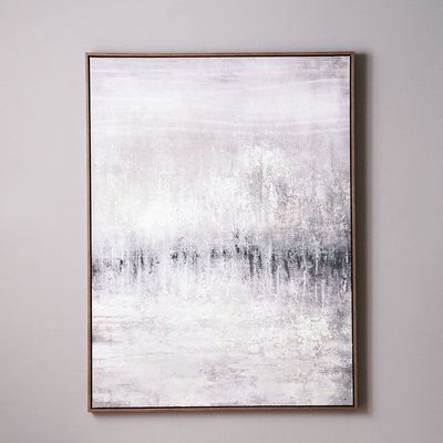 Palladir Oil Handpainted Abstract Canvas With Frame 90x120Cm 