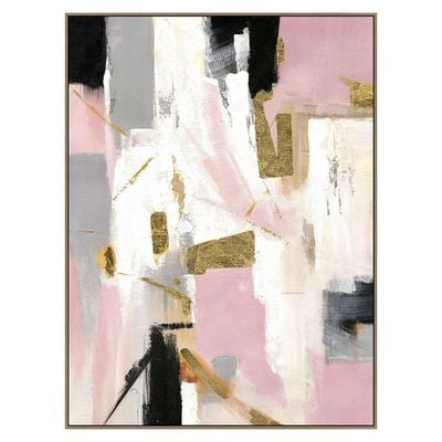 Casablanca Colorful Abstract Canvas Print 90X120X3.8Cm