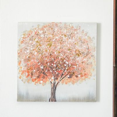 Rabat Redwood Tree Canvas Wall Art 50x50x2.5Cm