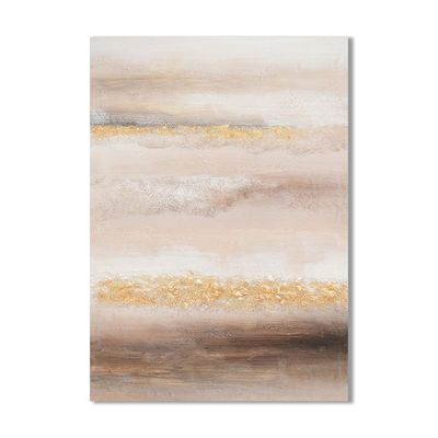 Rabat Subtle Abstract Canvas Wall Art 50x70x3Cm