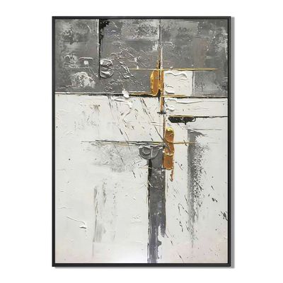 Rabat Elemental Linear Abstract Framed Wall Art 52.5x72.5x2.8Cm